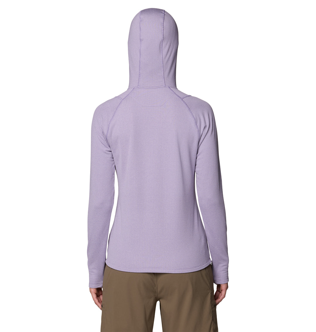 Crater Lake Heavyweight Zip Neck Hooded - Long Sleeve - Women's