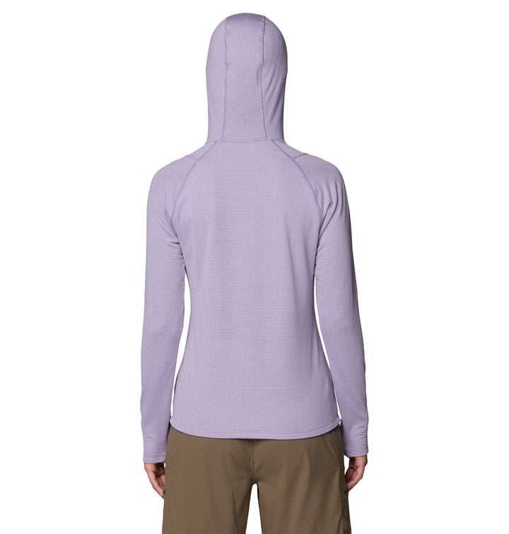 Crater Lake Heavyweight Zip Neck Hooded - Long Sleeve - Women's