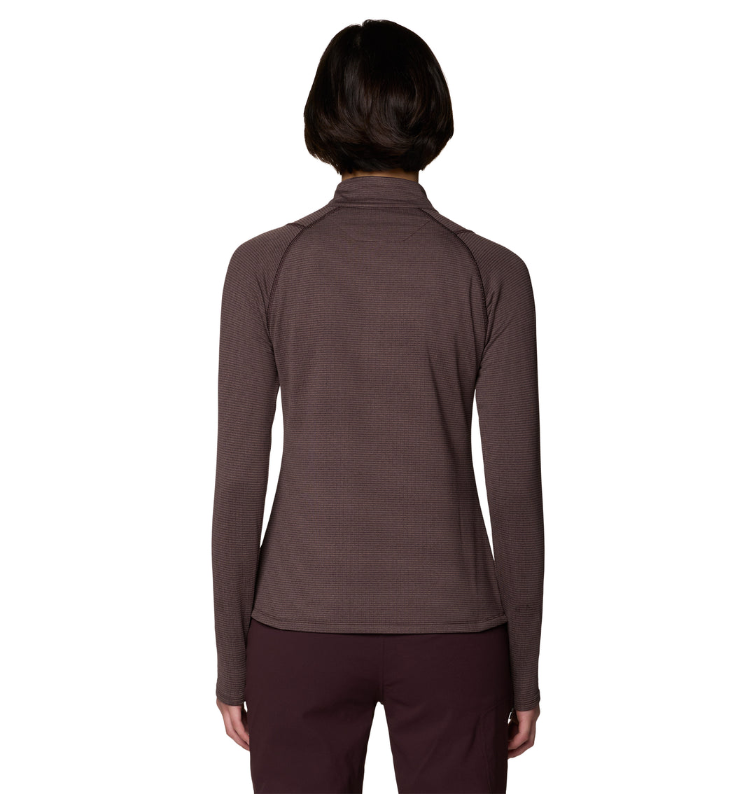 Crater Lake Heavyweight Zip Neck - Long Sleeve - Women's