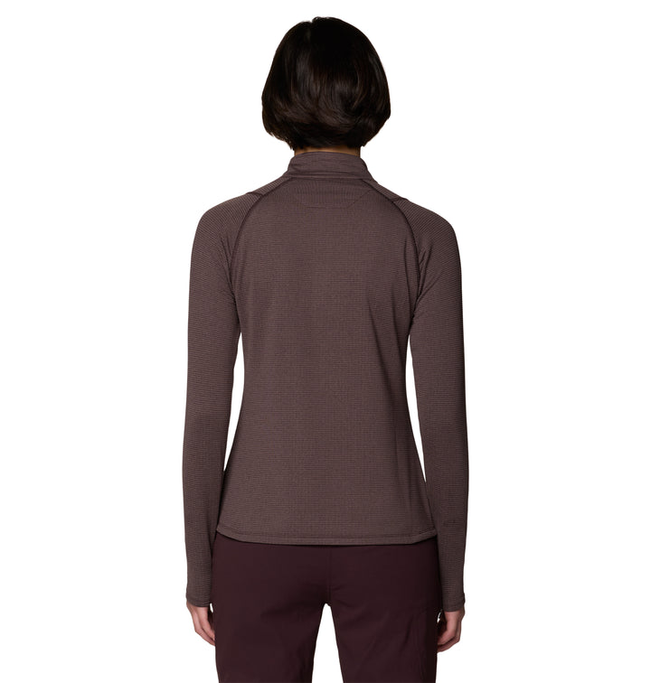 Crater Lake Heavyweight Zip Neck - Long Sleeve - Women's