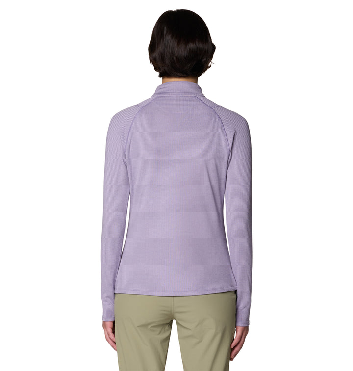 Crater Lake Heavyweight Zip Neck - Long Sleeve - Women's