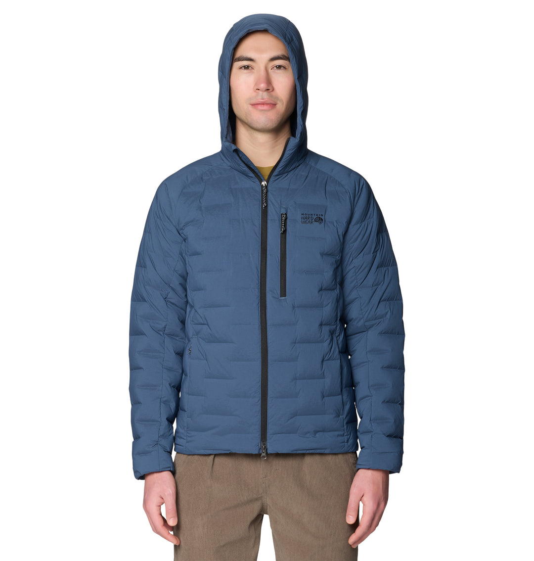 Stretchdown Hooded Jacket - Men's