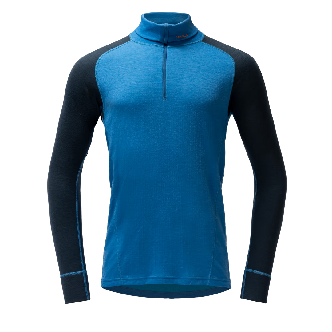 Duo Active Merino 205 Zip Neck Shirt - Long Sleeve - Men's