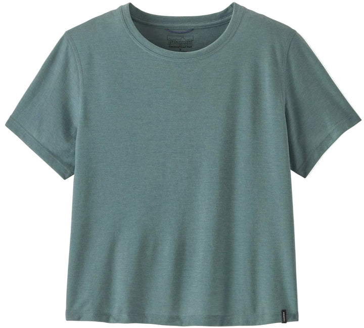 Capilene Cool Trail Cropped Shirt - Short Sleeve - Women's