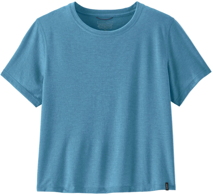 Capilene Cool Trail Cropped Shirt - Short Sleeve - Women's