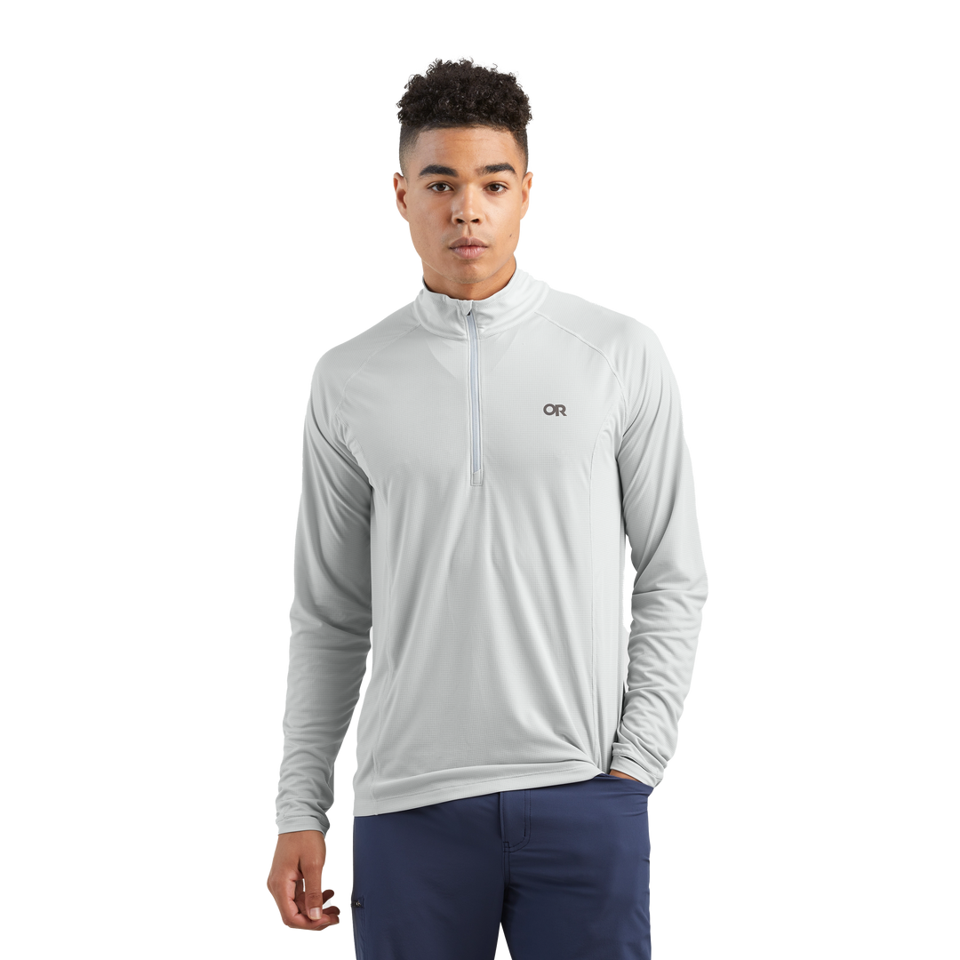Echo Zip Neck - Long Sleeve - Men's