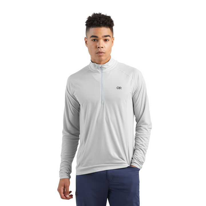 Echo Zip Neck - Long Sleeve - Men's