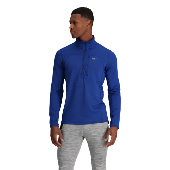 Vigor Grid Fleece Half Zip - Men's