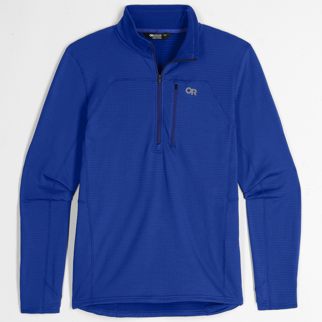 Vigor Grid Fleece Half Zip - Men's