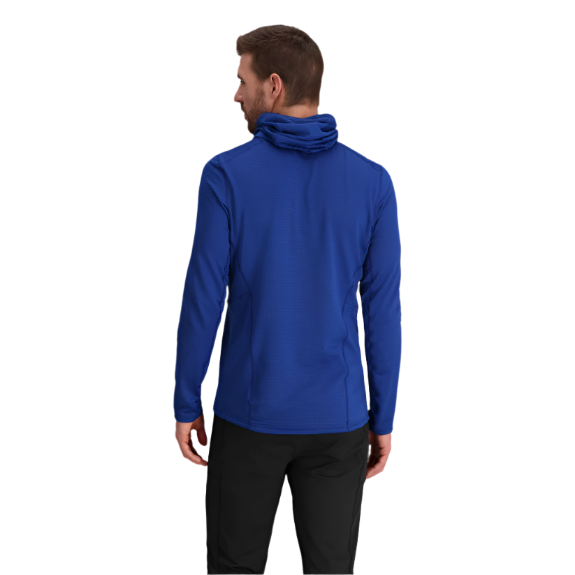 Vigor Grid Fleece Pull-Over Hoody - Men's