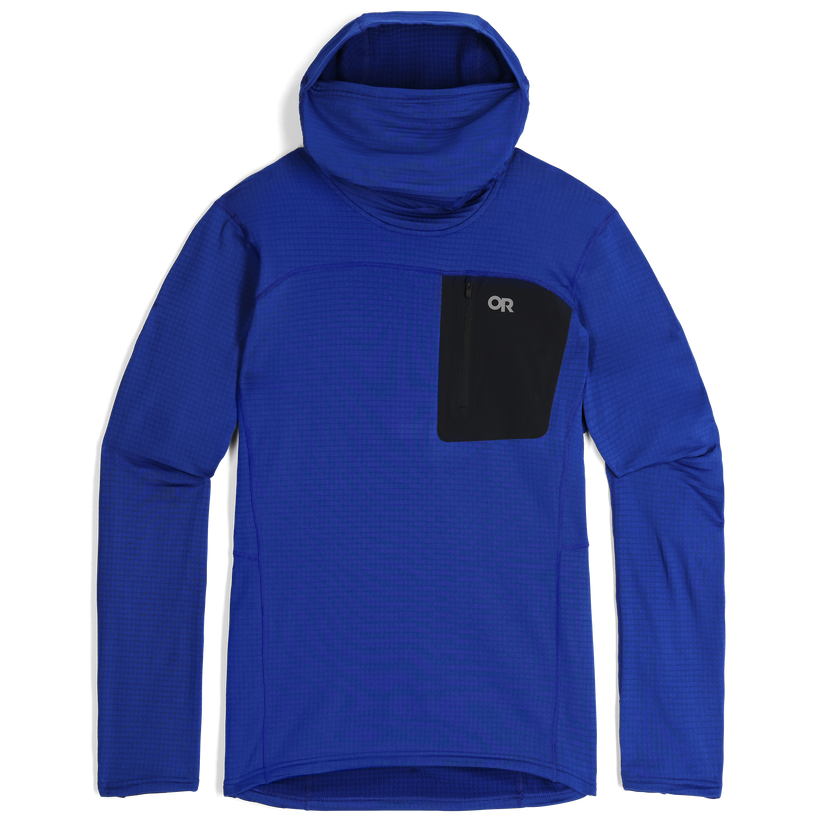 Vigor Grid Fleece Pull-Over Hoody - Men's