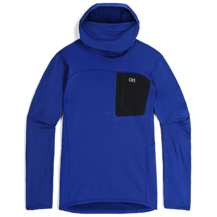 Vigor Grid Fleece Pull-Over Hoody - Men's