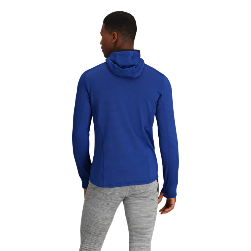 Vigor Grid Fleece Full Zip Hoodie - Men's