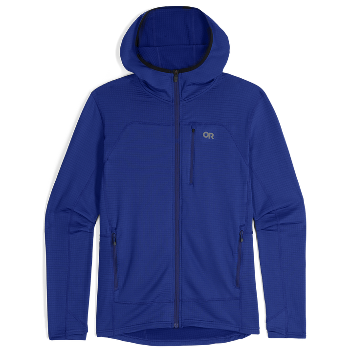 Vigor Grid Fleece Full Zip Hoodie - Men's