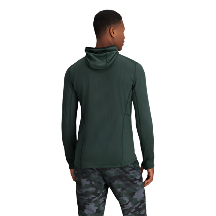 Vigor Grid Fleece Full Zip Hoodie - Men's