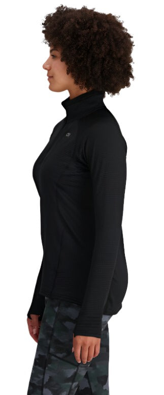 Vigor Grid Fleeze Half Zip - Women's