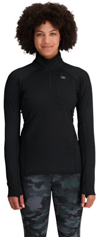 Vigor Grid Fleeze Half Zip - Women's