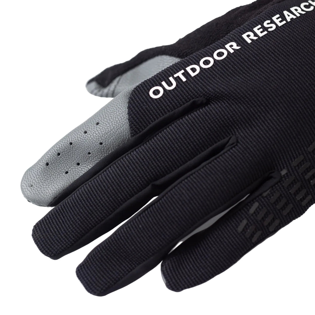 Freewheel Leather Palm MTB Gloves