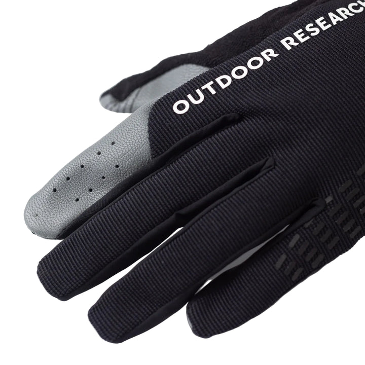 Freewheel Leather Palm MTB Gloves