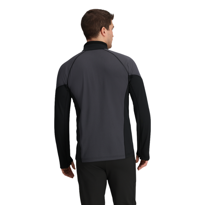 Deviator Fleece Half Zip - Men's storm back on body