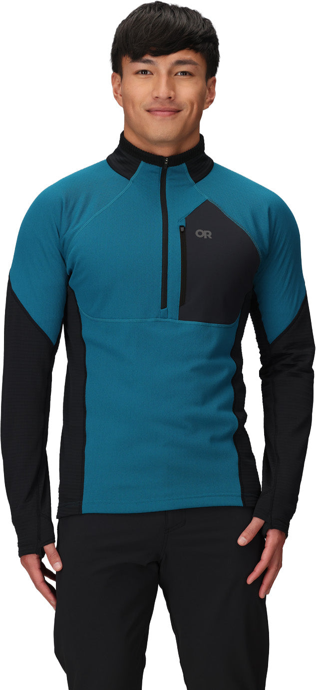 Deviator Fleece Zip Neck - Long Sleeve - Men's
