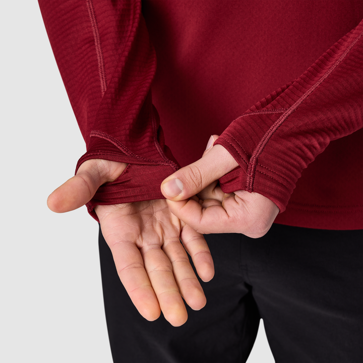 Deviator Fleece Zip Neck - Long Sleeve - Men's