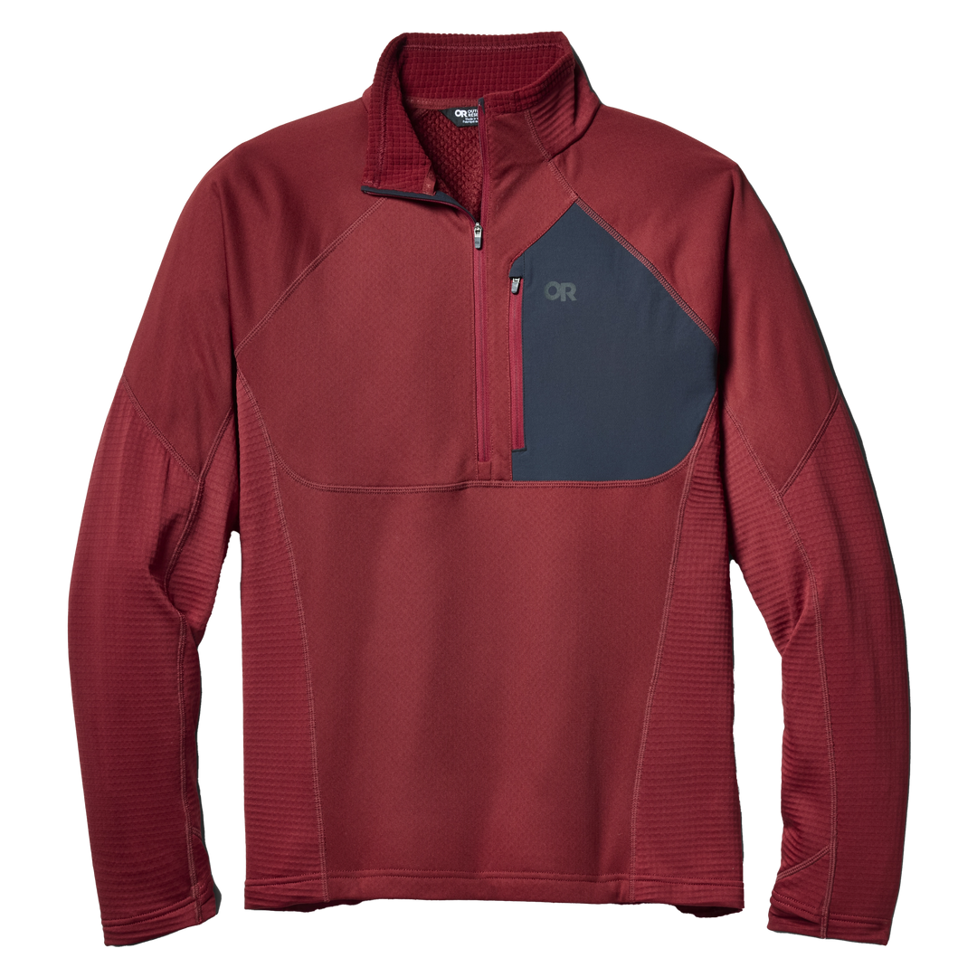 Deviator Fleece Zip Neck - Long Sleeve - Men's