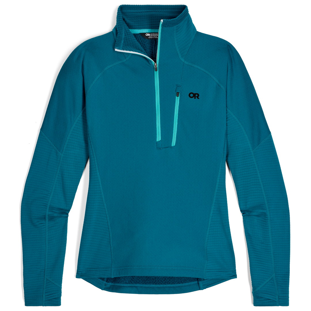 Deviator Fleece Zip Neck - Long Sleeve -  Women's