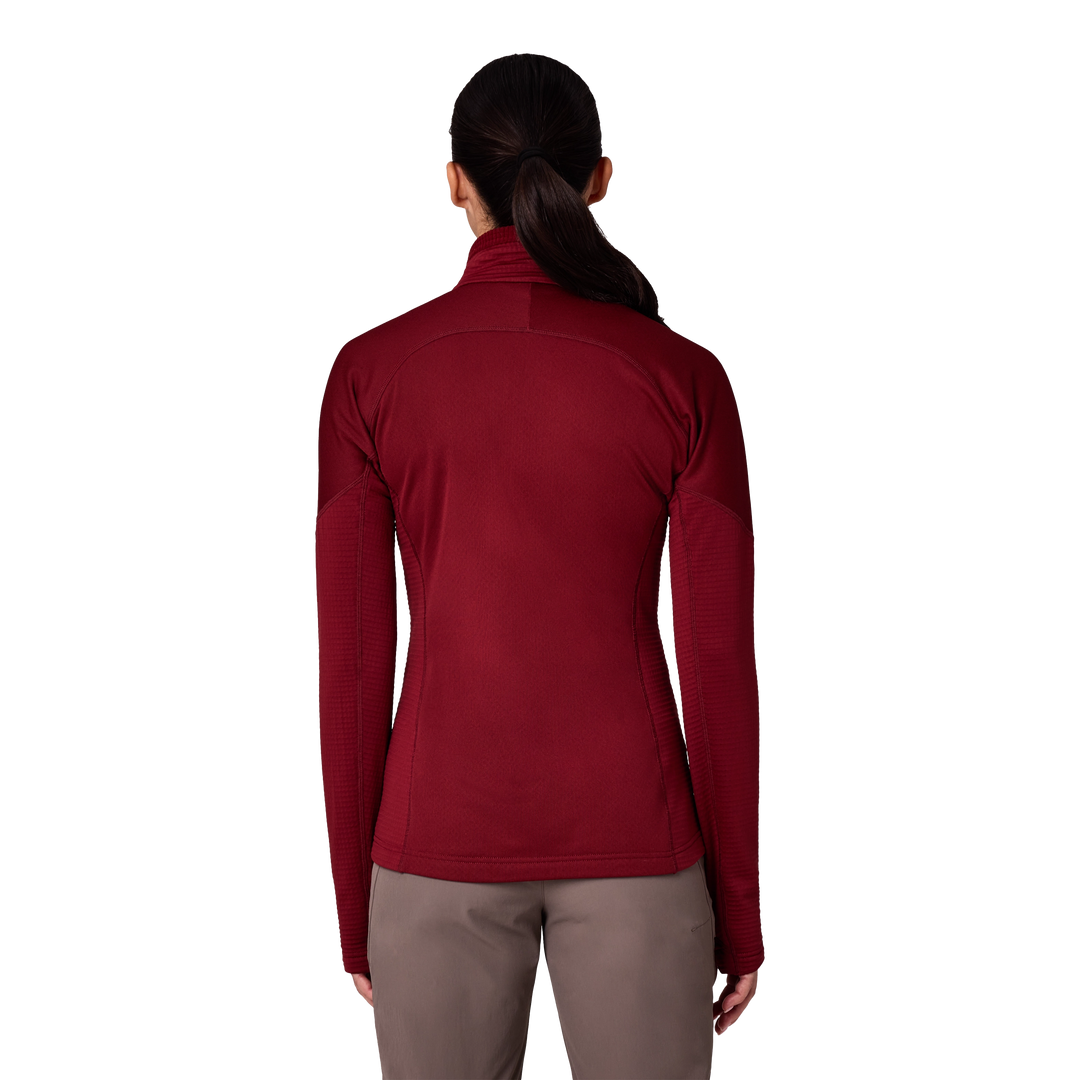 Deviator Fleece Zip Neck - Long Sleeve -  Women's