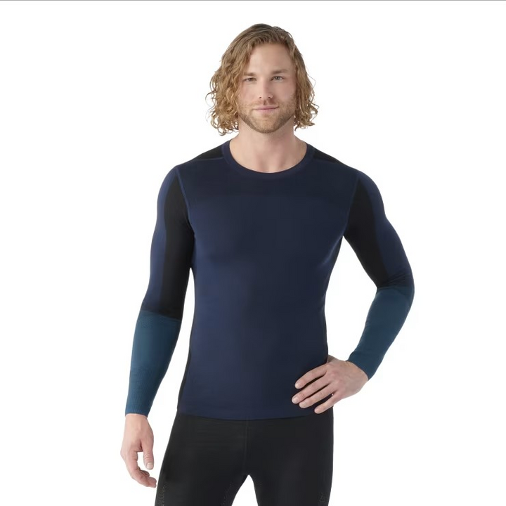 Intraknit™ Thermal Merino Base Layer Colorblock Crew