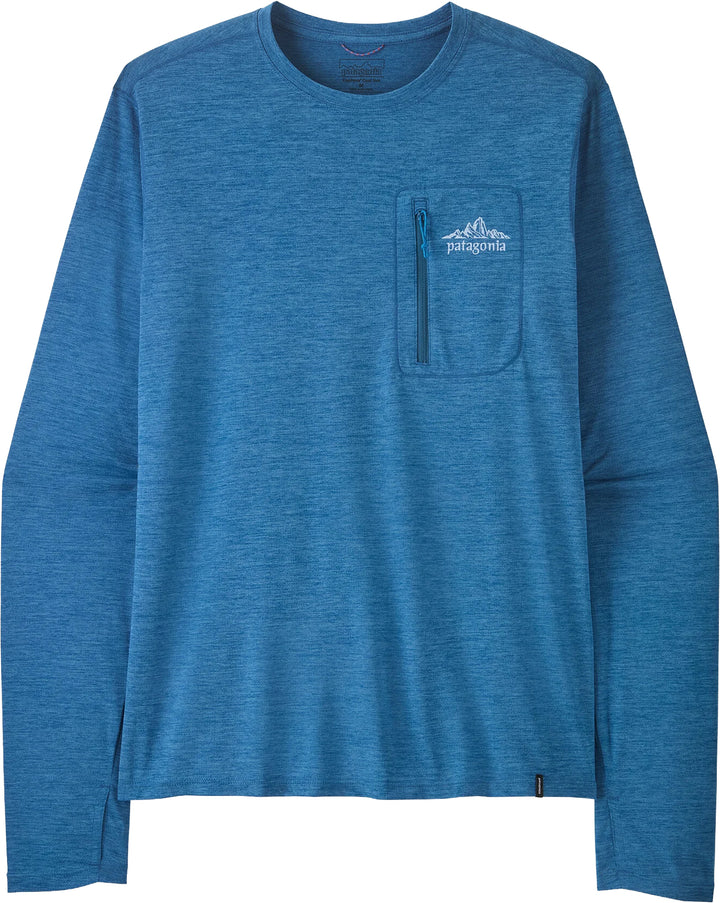 Capilene Cool Sun Shirt - Cloud Crag Crest - Long Sleeve - Men's