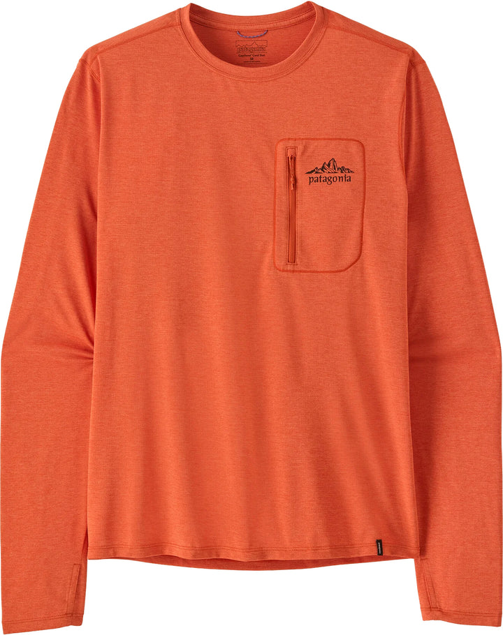Capilene Cool Sun Shirt - Cloud Crag Crest - Long Sleeve - Men's