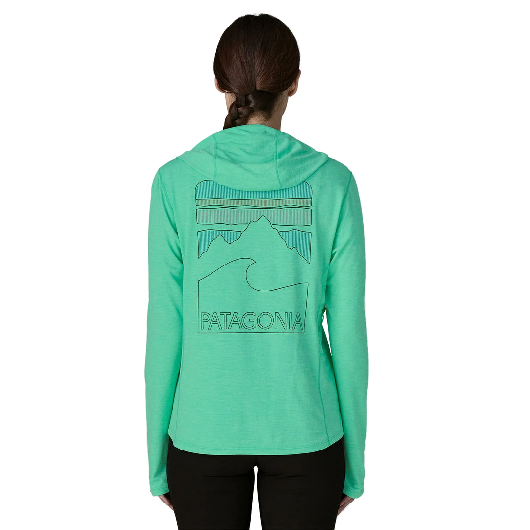 Capilene Cool Sun Hoody - Peak Visions - Long Sleeve - Women's
