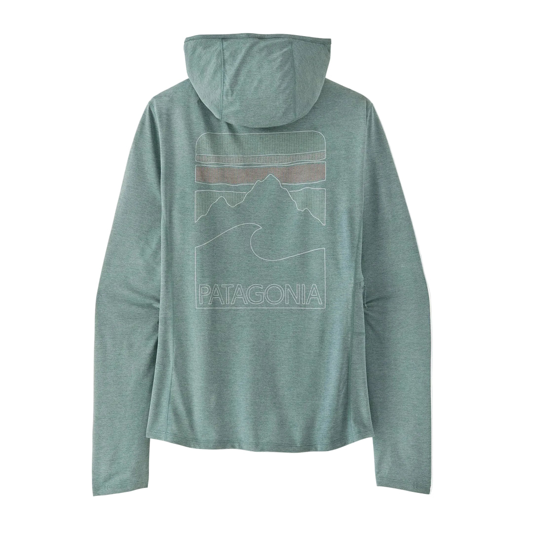 Capilene Cool Sun Hoody - Peak Visions - Long Sleeve - Women's