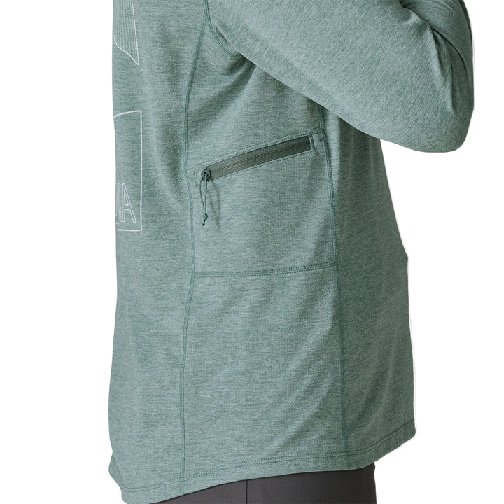 Capilene Cool Sun Hoody - Peak Visions - Long Sleeve - Women's