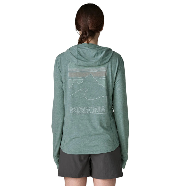 Capilene Cool Sun Hoody - Peak Visions - Long Sleeve - Women's