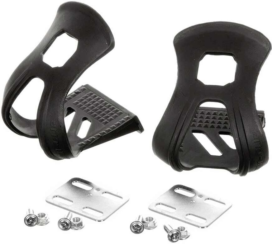 Strapless Bicycle Toe Clips