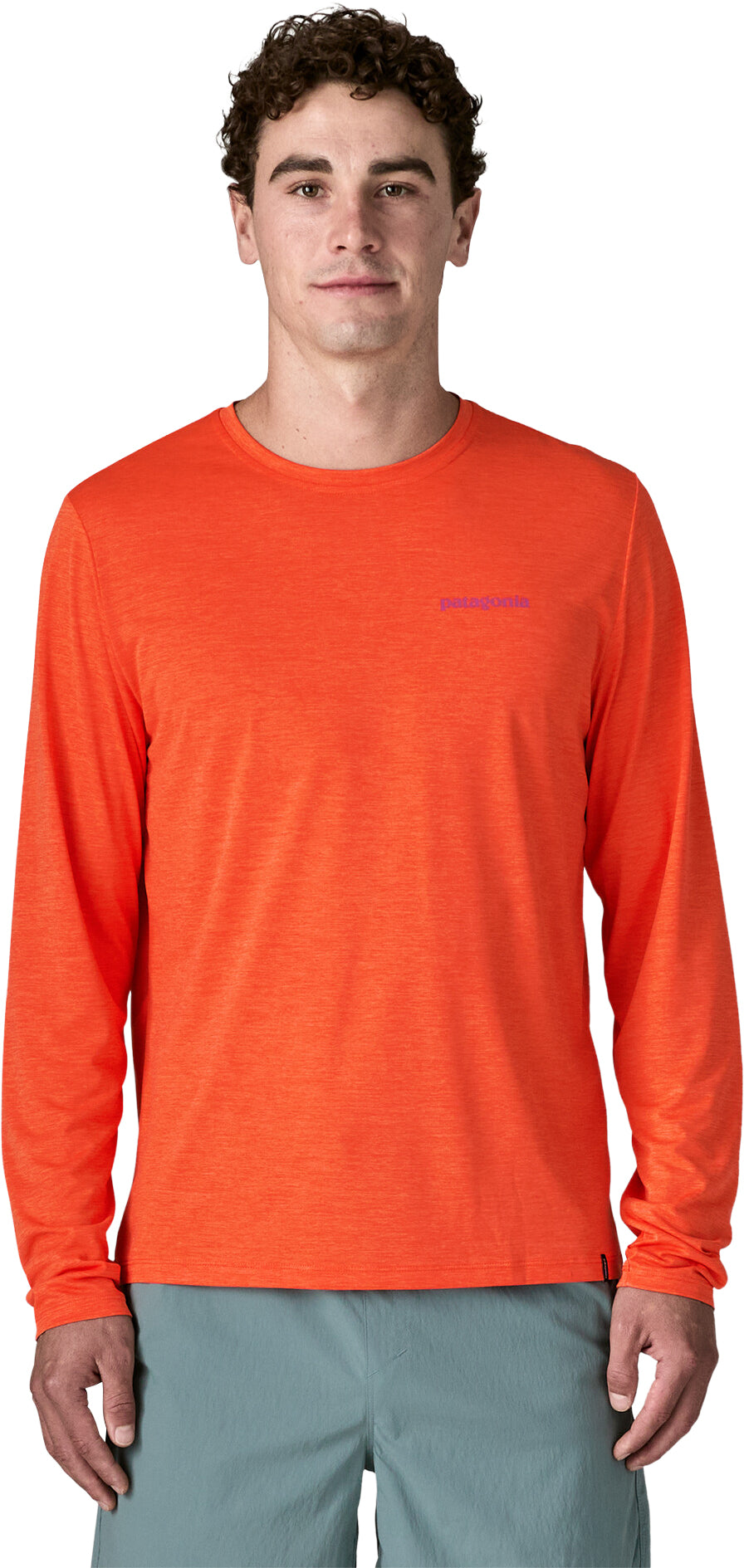 Capilene Cool Daily Shirt - Boardshort Logo - Long Sleeve - Men's