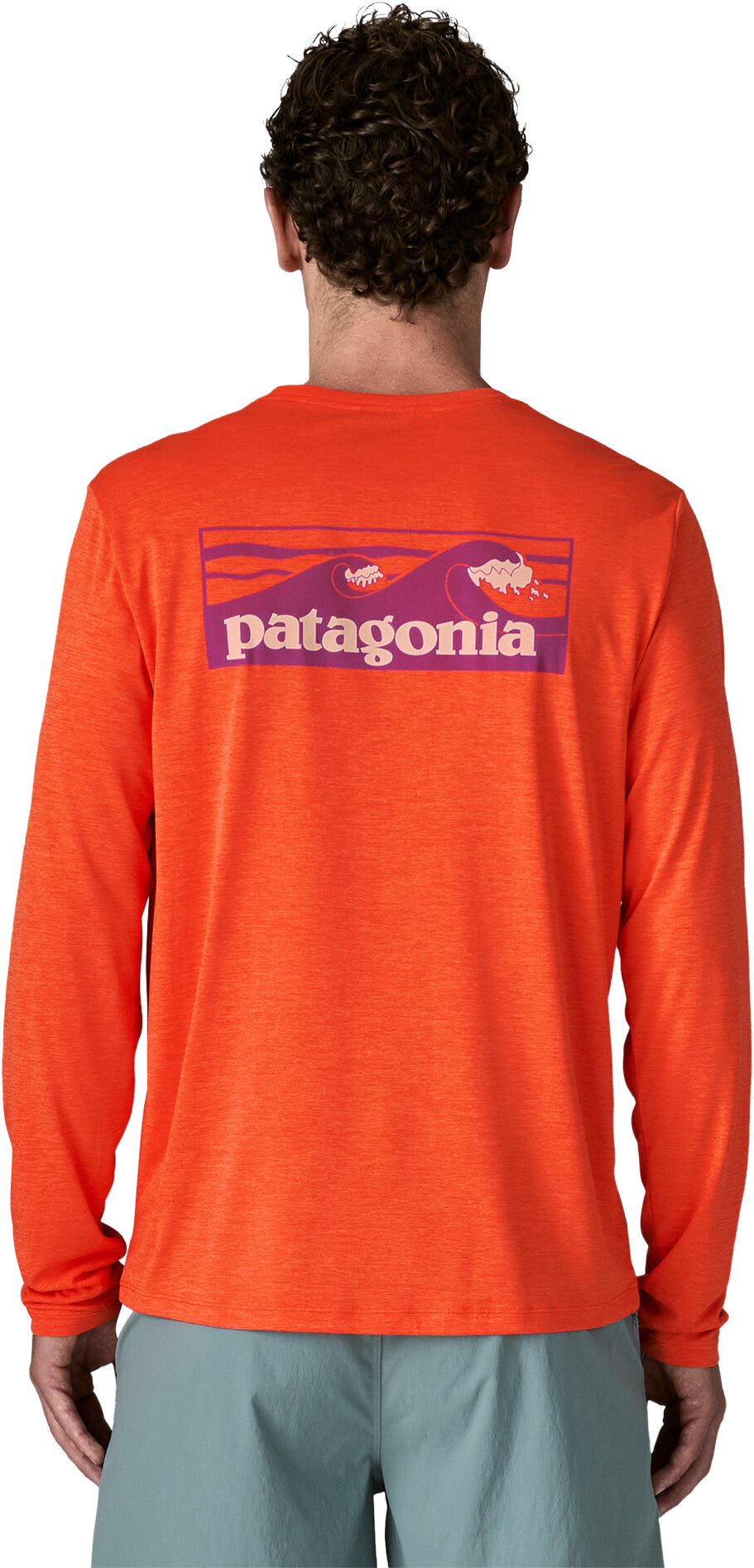 Capilene Cool Daily Shirt - Boardshort Logo - Long Sleeve - Men's