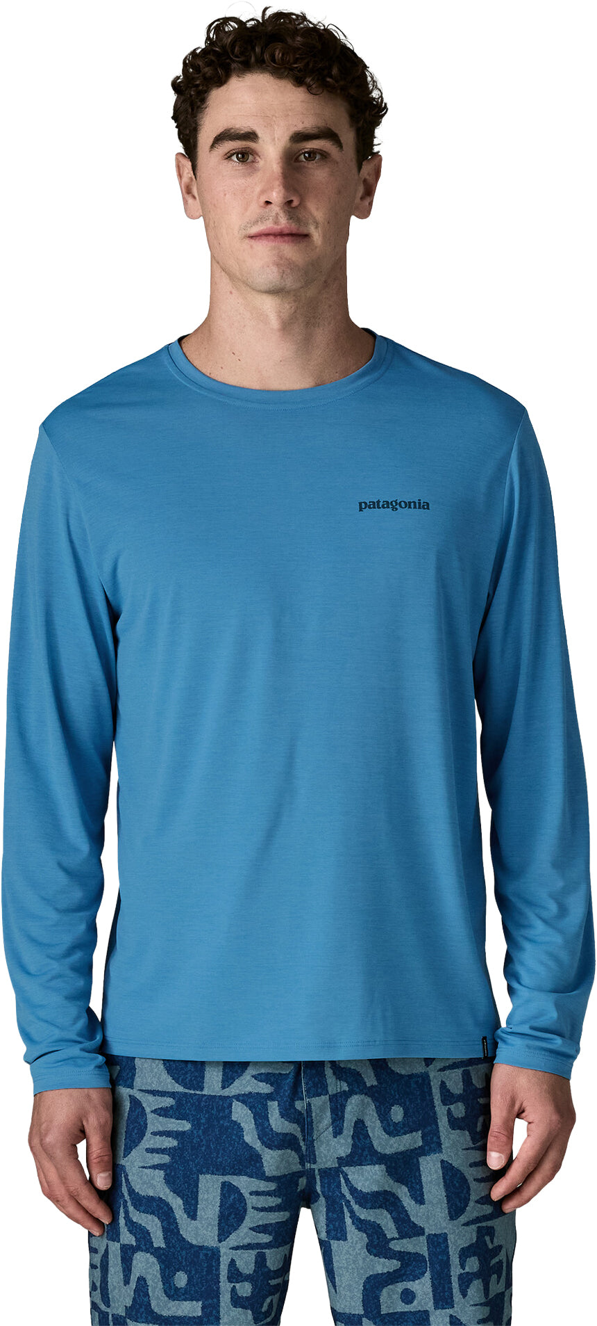 Capilene Cool Daily Shirt - Boardshort Logo - Long Sleeve - Men's