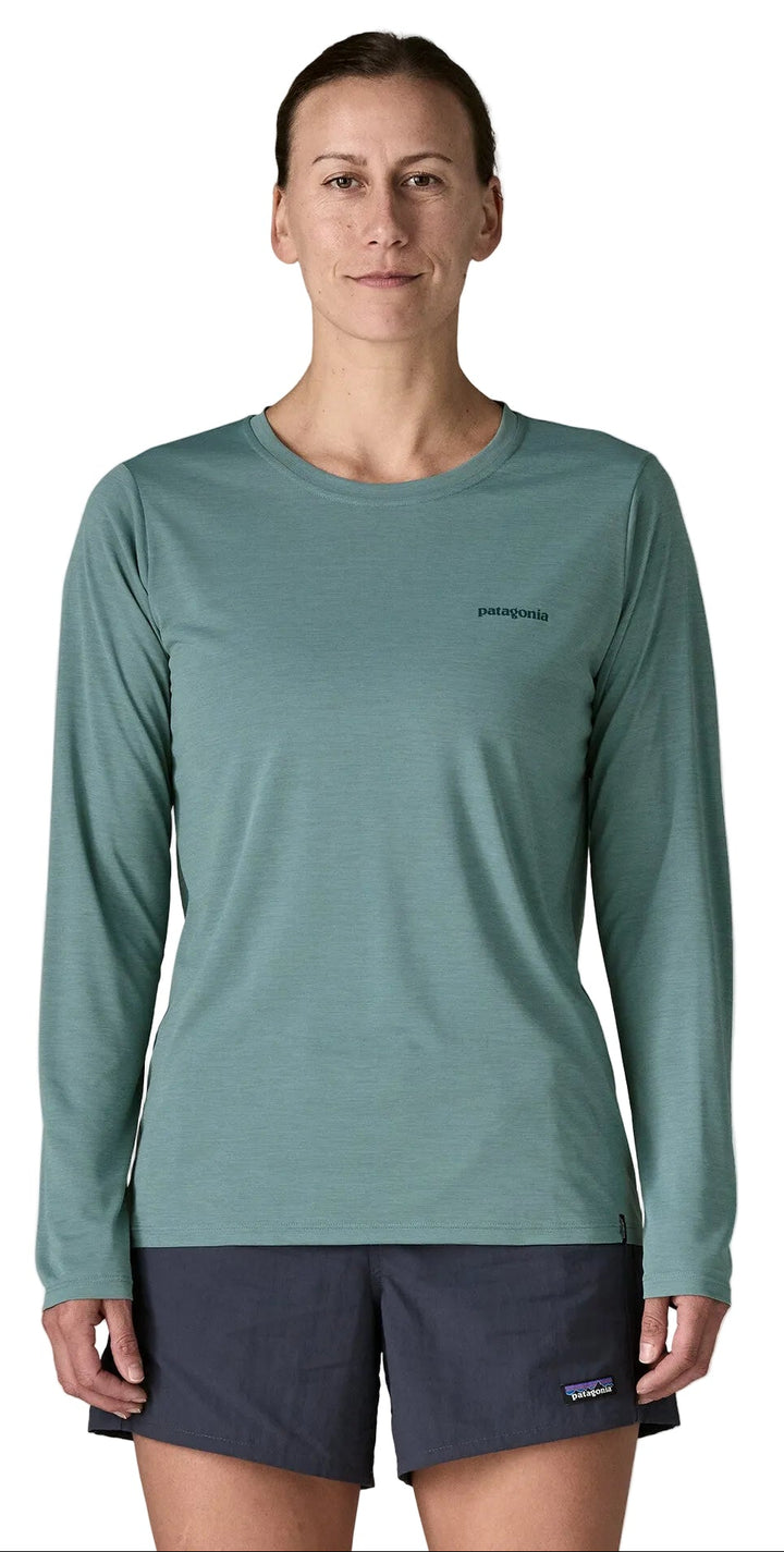 Capilene Cool Daily Shirt - Boardshort Logo - Long Sleeve - Women's