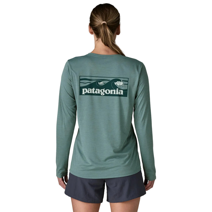Capilene Cool Daily Shirt - Boardshort Logo - Long Sleeve - Women's