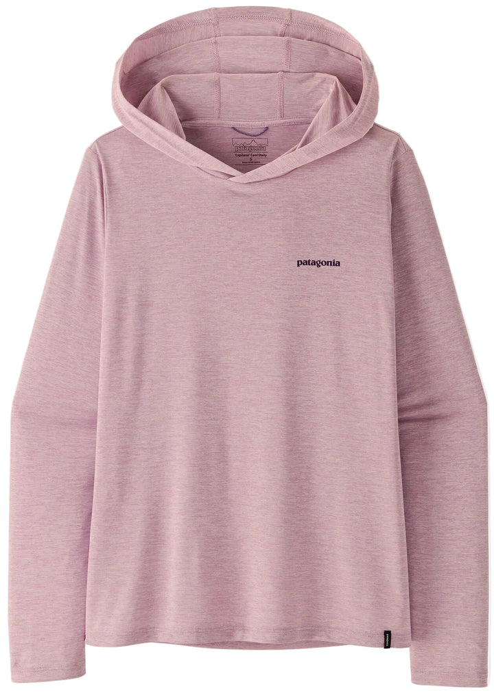 Capilene Cool Daily Hoody - Boardshort Logo - Long Sleeve - Women's