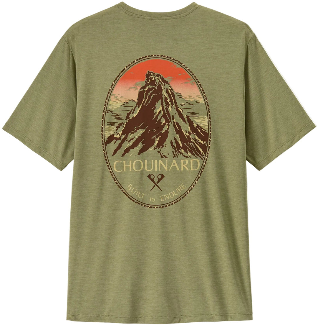 Capilene Cool Daily Shirt - Chouinard Crest - Short Sleeve - Men's
