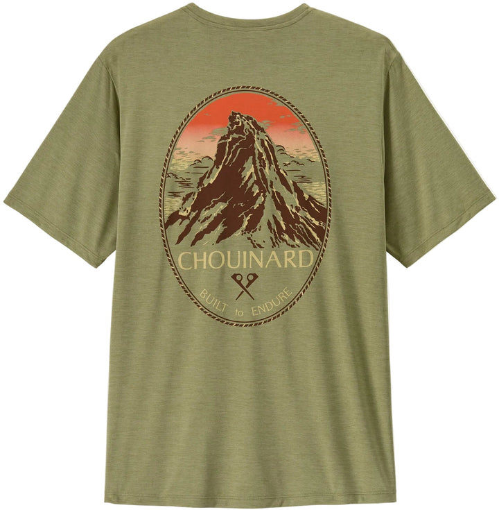 Capilene Cool Daily Shirt - Chouinard Crest - Short Sleeve - Men's