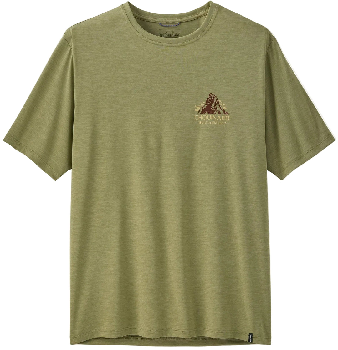 Capilene Cool Daily Shirt - Chouinard Crest - Short Sleeve - Men's