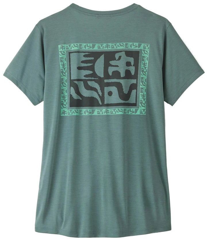 Capilene Cool Daily Shirt - Mother Rays - Short Sleeve - Women's