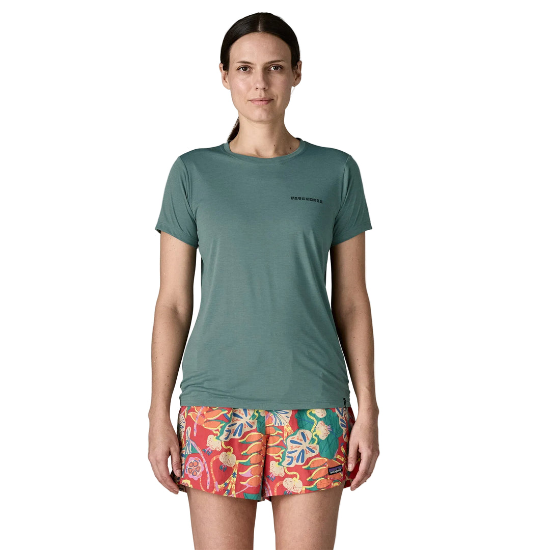 Capilene Cool Daily Shirt - Mother Rays - Short Sleeve - Women's