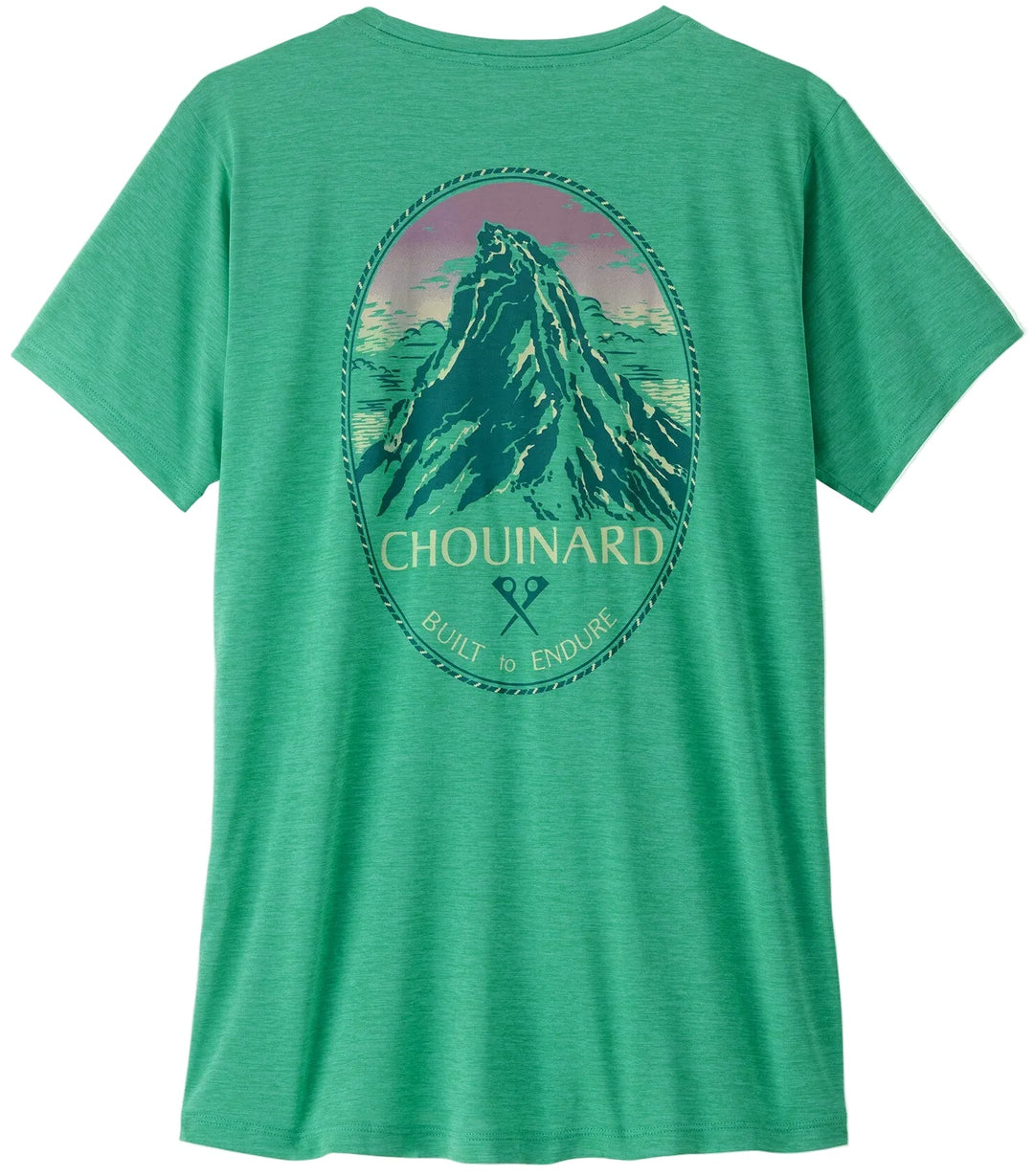 Capilene Cool Daily Shirt - Chouinard Crest - Short Sleeve - Women's