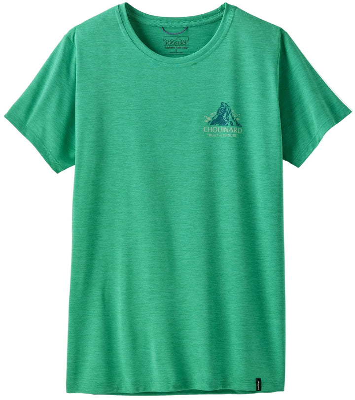 Capilene Cool Daily Shirt - Chouinard Crest - Short Sleeve - Women's
